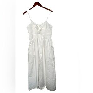 Universal Thread Womens Size XXL Adjustable Strap Dress White Lightweight no tag